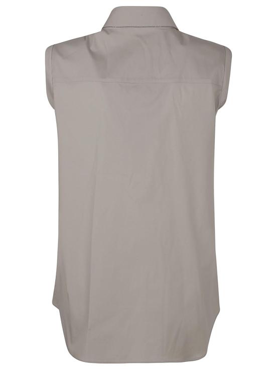 25SS 브루넬로 쿠치넬리 셔츠 M0091MA616 C7498 STONY GROUND GREY - BRUNELLO CUCINELLI