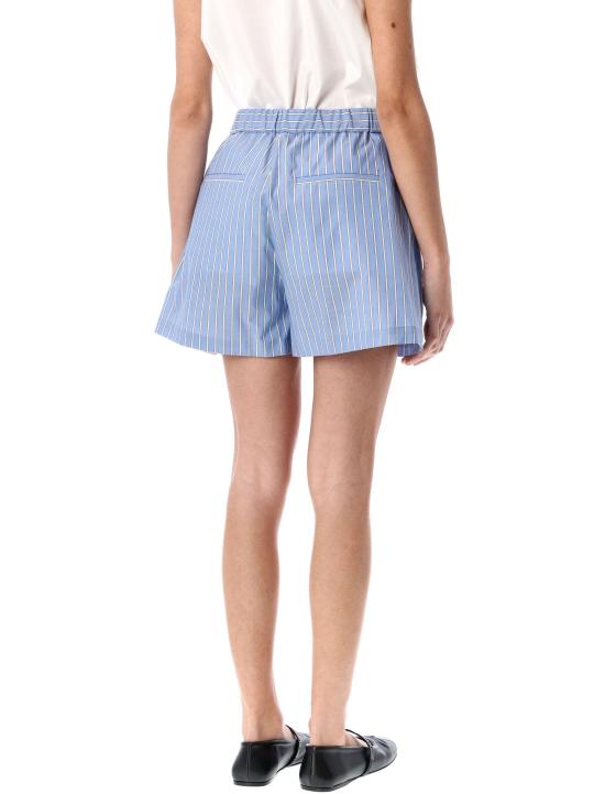 25SS 마르니 숏팬츠 PAMA0553S0UTC455 STB61 BLUE STRIPES - MARNI