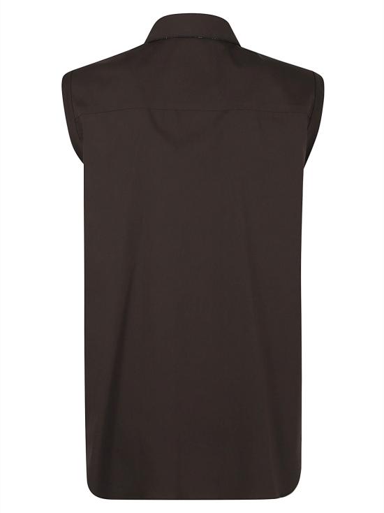 25SS 브루넬로 쿠치넬리 셔츠 M0091MA616 C8705 CHOCOLATE BROWN - BRUNELLO CUCINELLI