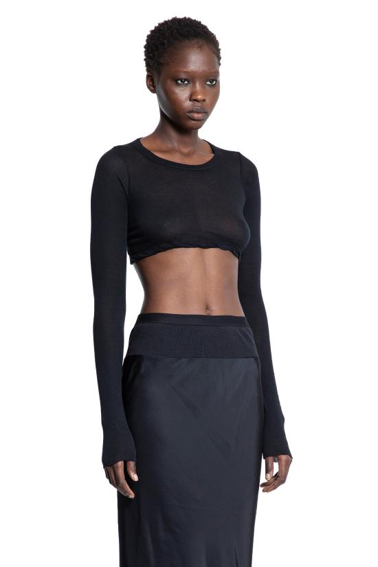  릭 오웬스 셔츠 RP01E7220UC09 Black - RICK OWENS