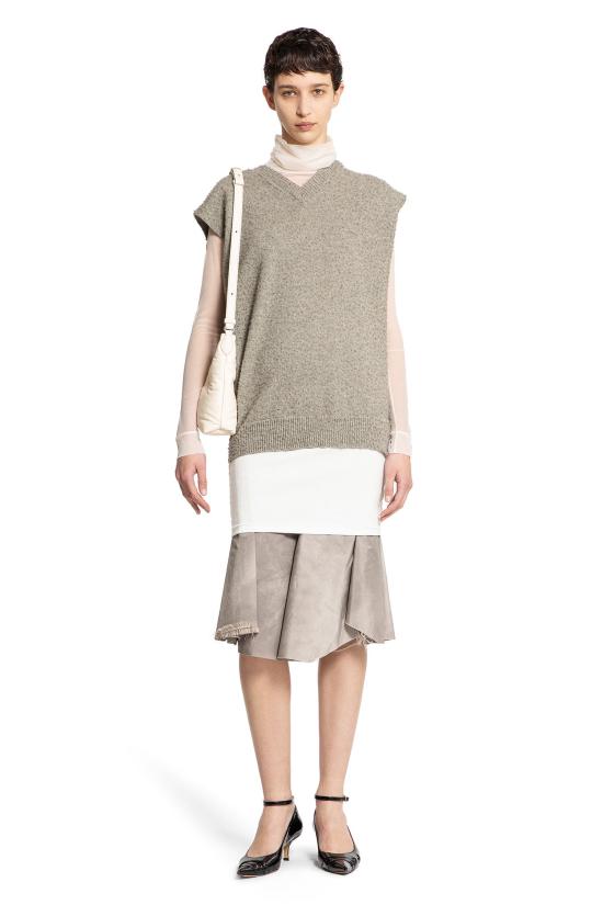  마르지엘라 숏 원피스 S51NA0105M20088102 Off white - MAISON MARGIELA