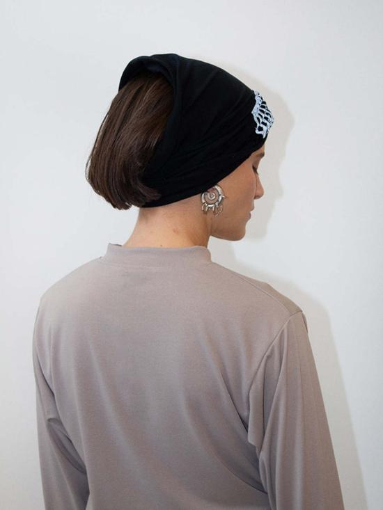  판코네시 이어링 후프 피어싱 세르펜트  실버 - PANCONESI