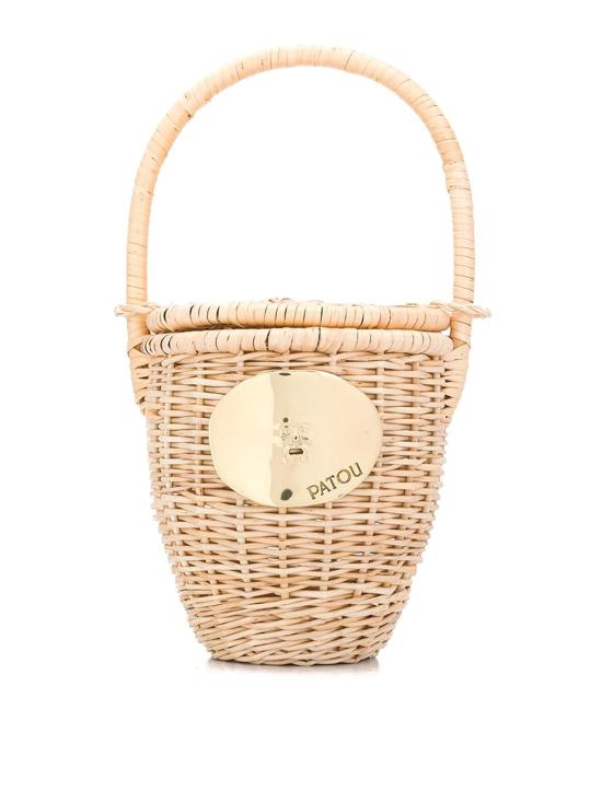  파투 우븐 버킷 백 토트백 AC0030043102V Beige