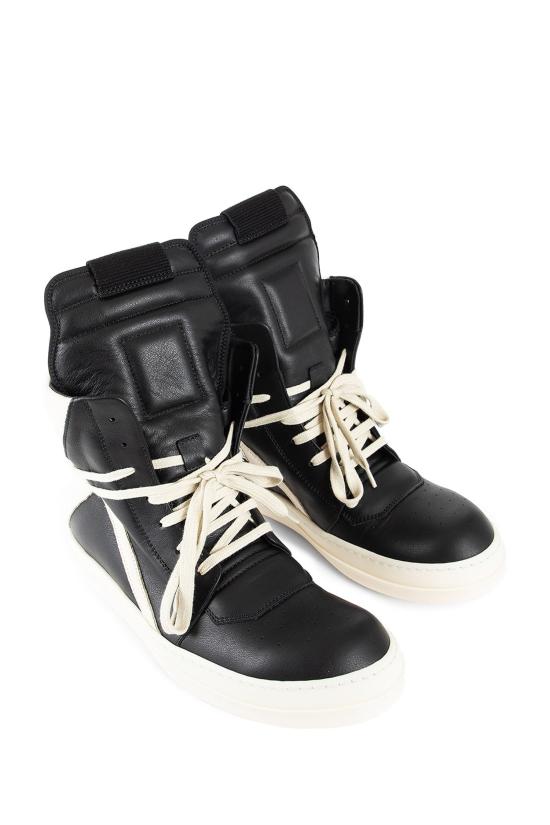 릭 오웬스 슈즈 RP01E7894LCO911 Black White - RICK OWENS