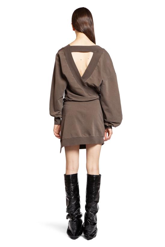  디 아티코 원피스 250WCA00397JJF006AA801 Brown - THE ATTICO
