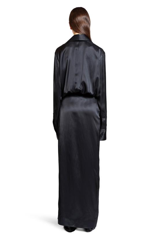  디 아티코 롱 원피스 250WCW00211VVV088AA100 Black - THE ATTICO