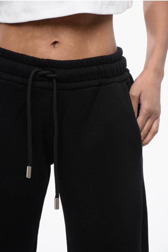  오프화이트 스트레이트 팬츠 OWCH022S24FLE0021010 Black - OFF WHITE