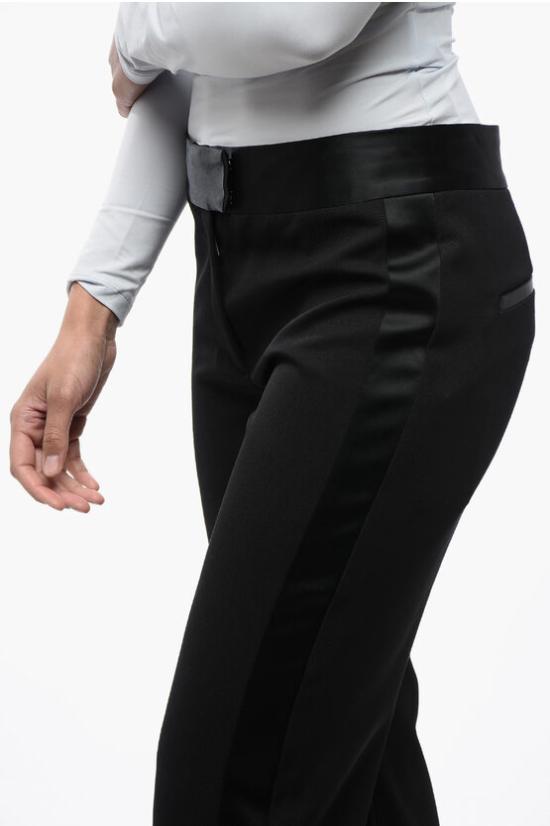  오프화이트 스트레이트 팬츠 OWCQ004C99FAB0011000 Black - OFF WHITE