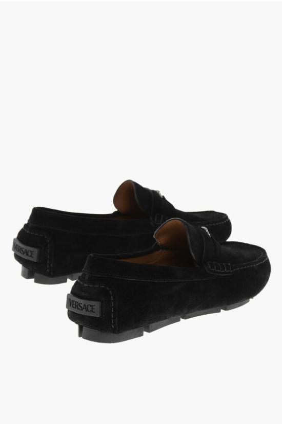  베르사체 로퍼 10139601A098921B00E Black - VERSACE