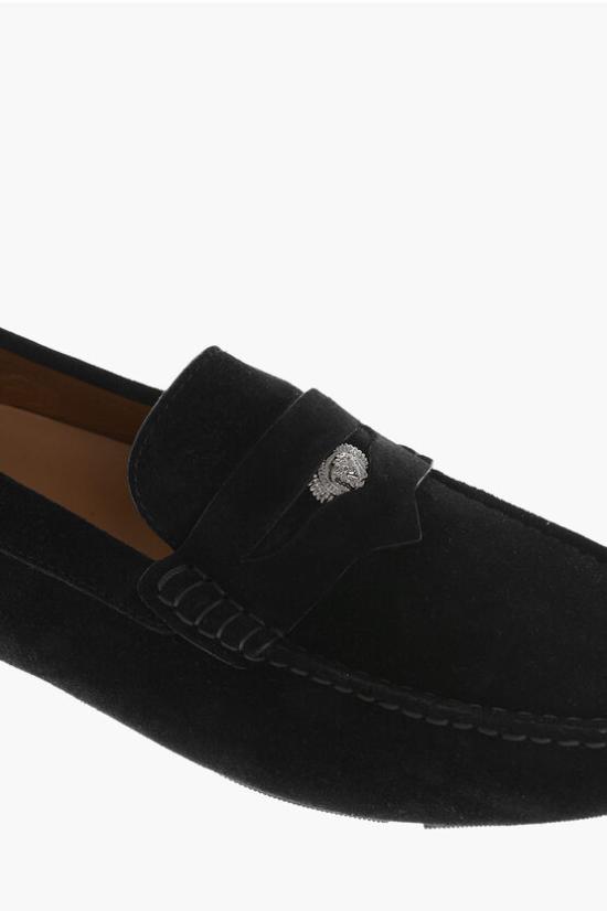  베르사체 로퍼 10139601A098921B00E Black - VERSACE