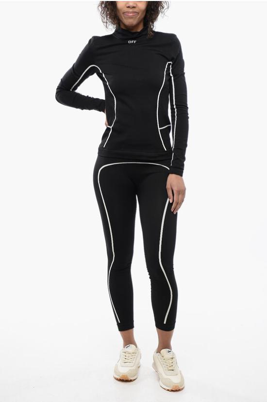  오프화이트 탑 OWVB045S24KNI0011001 Black - OFF WHITE