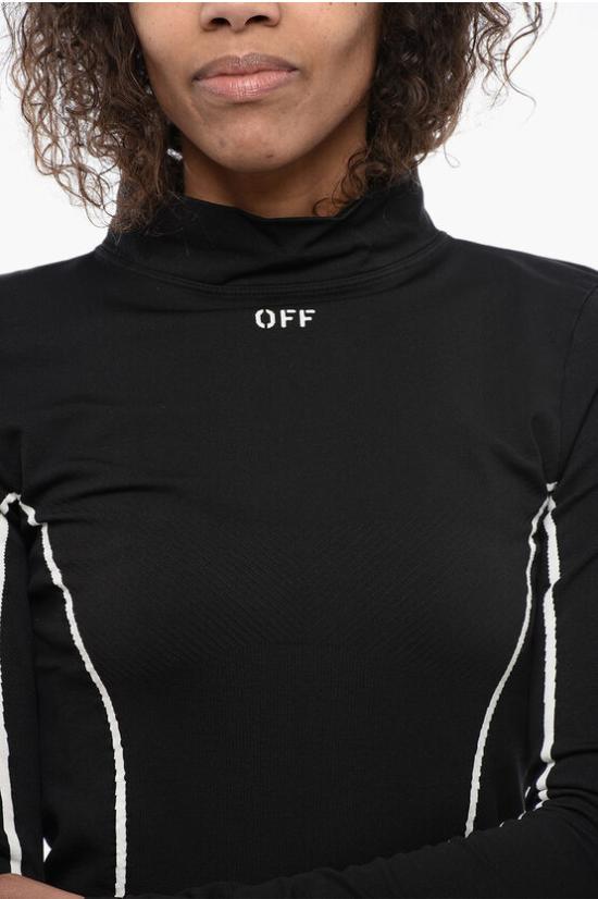  오프화이트 탑 OWVB045S24KNI0011001 Black - OFF WHITE