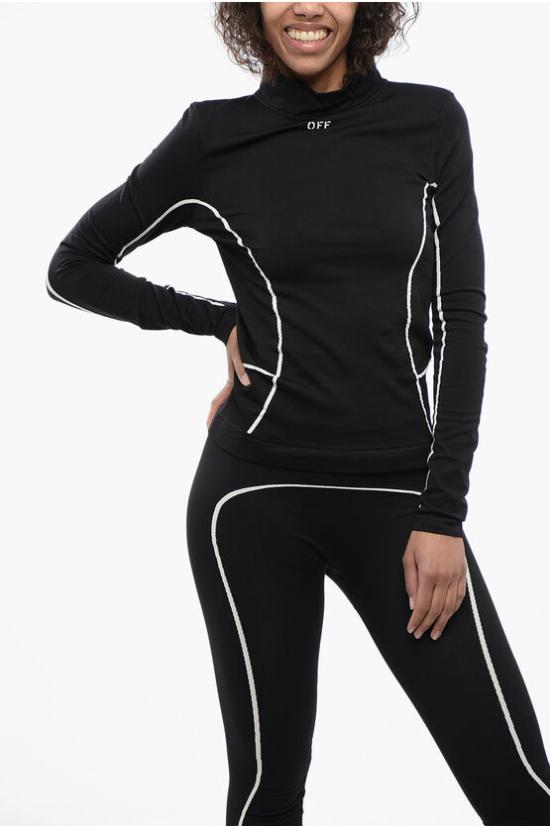  오프화이트 탑 OWVB045S24KNI0011001 Black