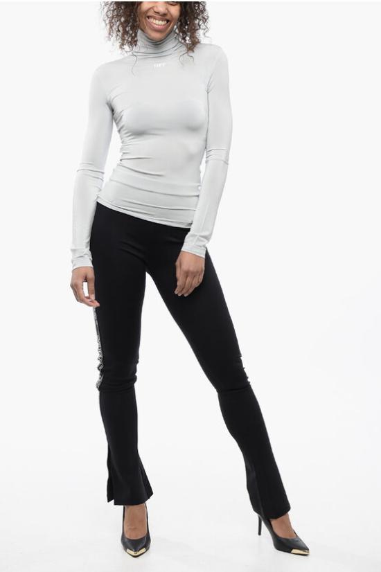  오프화이트 반팔 티셔츠 OWAD122S24JER0014001 Light blue - OFF WHITE