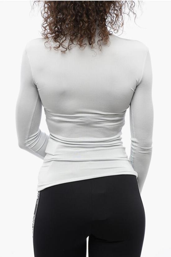  오프화이트 반팔 티셔츠 OWAD122S24JER0014001 Light blue - OFF WHITE