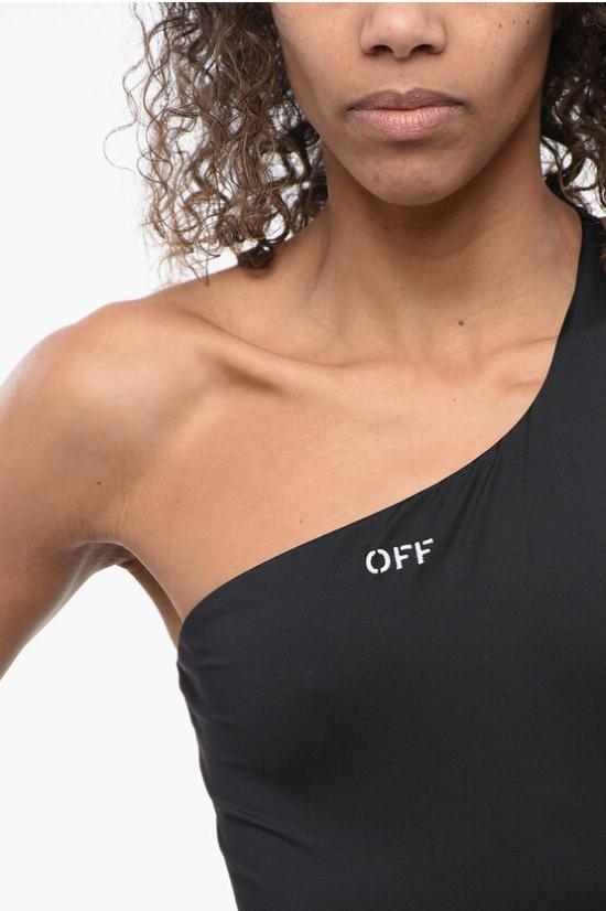  오프화이트 원피스 수영복 OWFC017S24FAB0011001 Black - OFF WHITE
