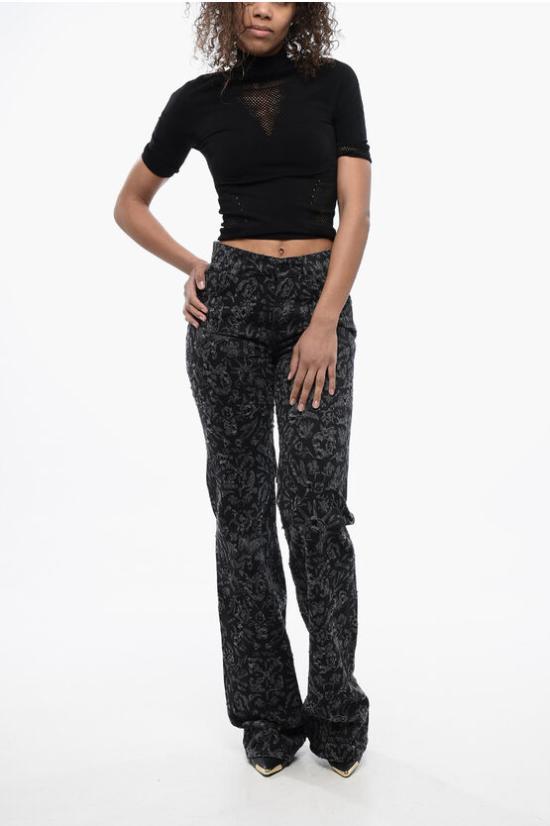  오프화이트 데님 팬츠 OWYA047S24DEN0011001 Nero Grigio - OFF WHITE