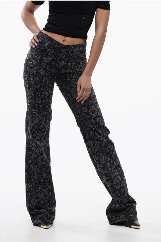  오프화이트 데님 팬츠 OWYA047S24DEN0011001 Nero Grigio