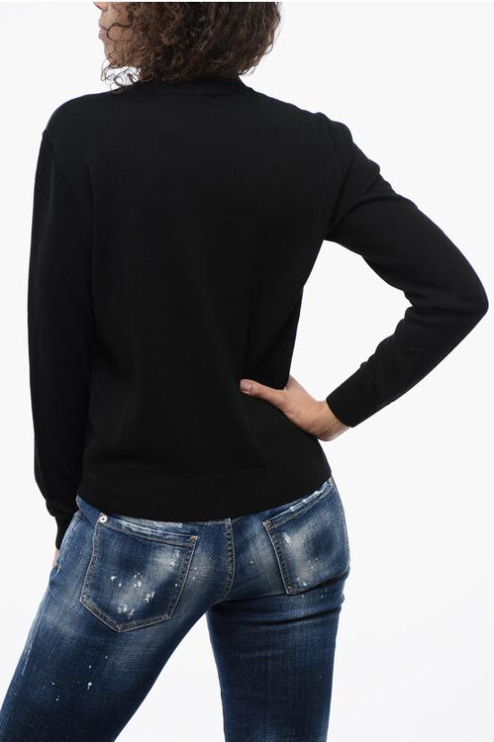  디스퀘어드2 스웨터 S75HA1076 S17786 961 Black - DSQUARED2