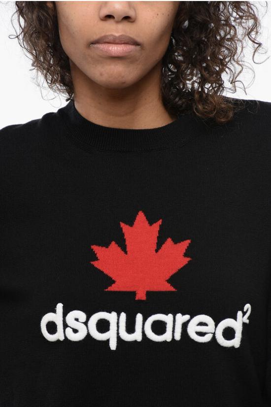  디스퀘어드2 스웨터 S75HA1076 S17786 961 Black - DSQUARED2