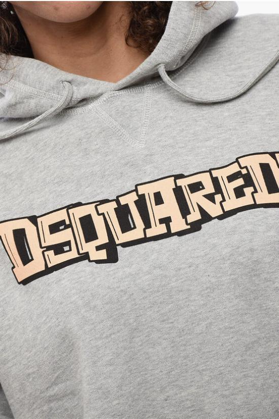  디스퀘어드2 후드 티셔츠 S72GU0415 S25584 857M Gray - DSQUARED2