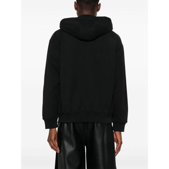  마린세르 후드 티셔츠 UST017ACJER0013BK99 BLACK DOM - MARINE SERRE