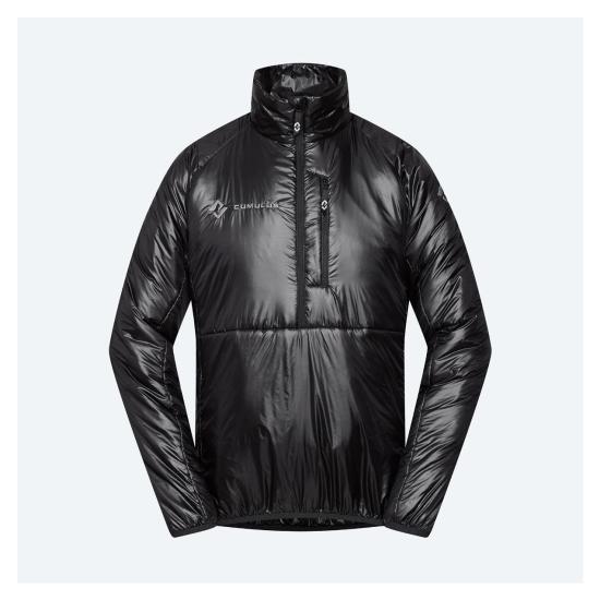 25FW 큐물러스 숏패딩 METEORITEBLACK METEORITE BLACK DOM