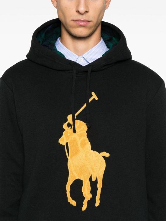  폴로 랄프로렌 후드 티셔츠 710952241001 BLACK DOM - POLO RALPH LAUREN