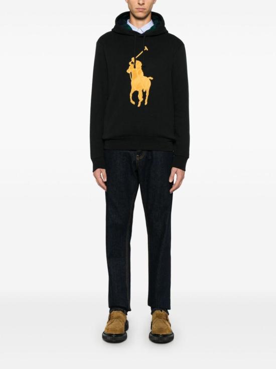  폴로 랄프로렌 후드 티셔츠 710952241001 BLACK DOM - POLO RALPH LAUREN