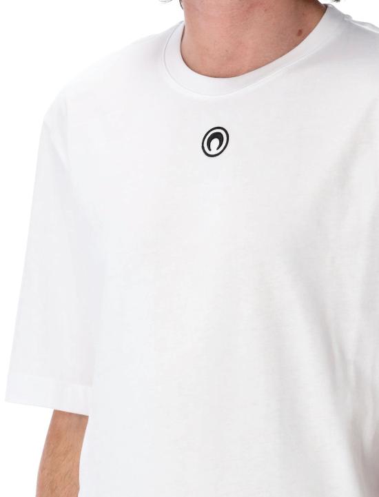 25SS 마린세르 반팔 티셔츠 MTT077ACJER0009WH10 WHITE DOM - MARINE SERRE