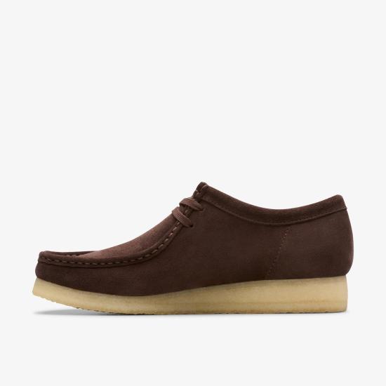  클락스 WALLABEE 왈라비 부츠 WALLABEE DARK BROWN SUEDE 26156606 - CLARKS
