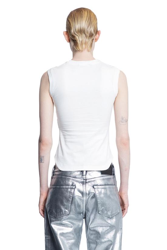  디 아티코 셔츠 250WCN00003JJJ025AA001 White - THE ATTICO