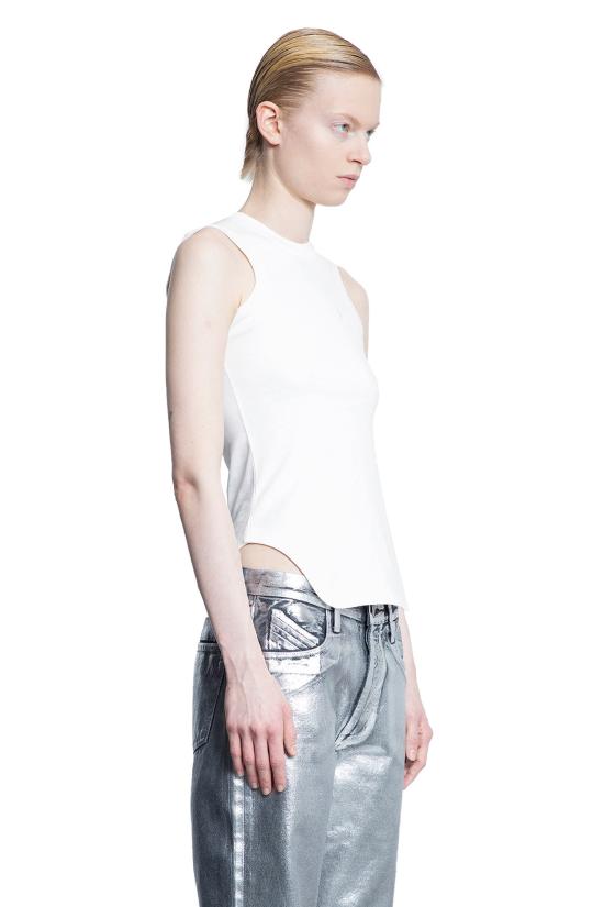  디 아티코 셔츠 250WCN00003JJJ025AA001 White - THE ATTICO