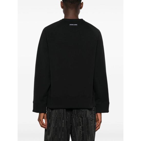  마린세르 긴팔 티셔츠 UST019ACJER0013BK99 BLACK DOM - MARINE SERRE