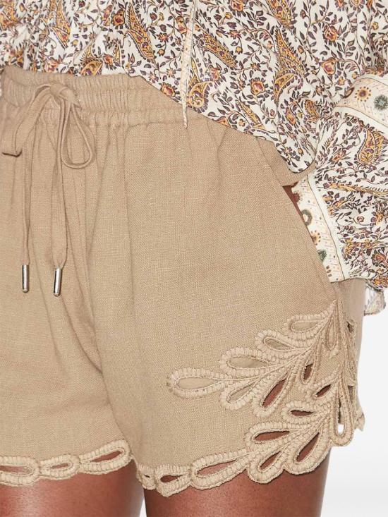 25SS 이자벨마랑에뚜왈 숏팬츠 SH0187FA C1J12E67LK Brown - ISABEL MARANT ETOILE