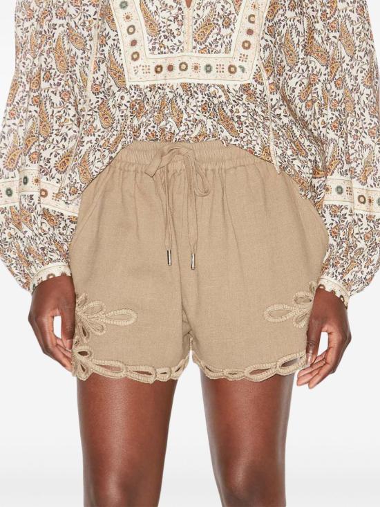 25SS 이자벨마랑에뚜왈 숏팬츠 SH0187FA C1J12E67LK Brown - ISABEL MARANT ETOILE