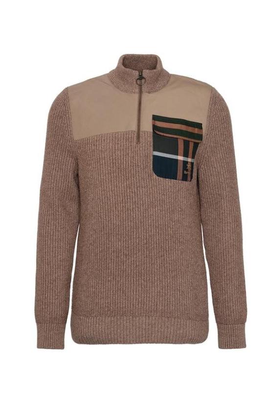  바버 터틀넥 MKN1615TA71 TAN DOM