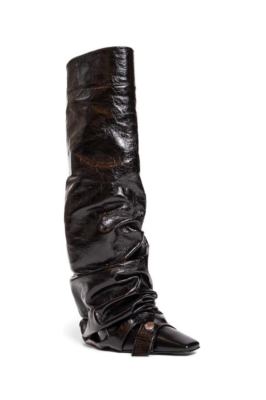  디 아티코 슈즈 250WSH00848LBT110AA100 Black - THE ATTICO