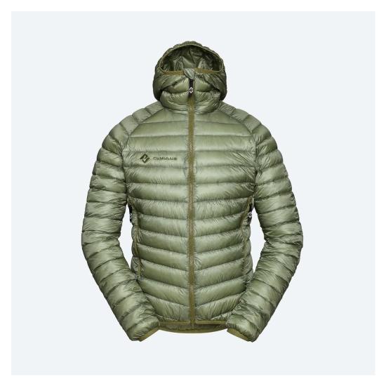 25FW 큐물러스 숏패딩 OILGREEN OIL GREEN DOM