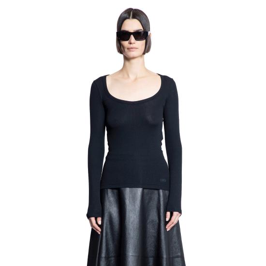  발렌시아가 셔츠 811915TRVR11000 Black