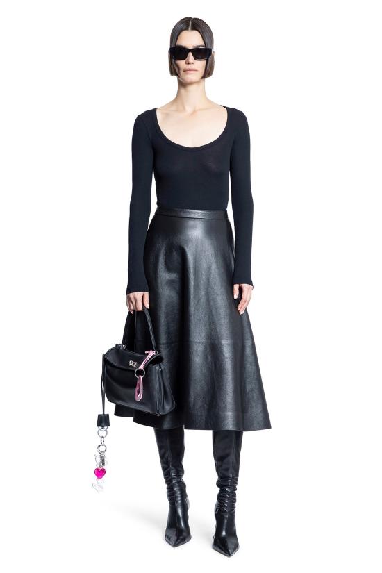  발렌시아가 셔츠 811915TRVR11000 Black - BALENCIAGA