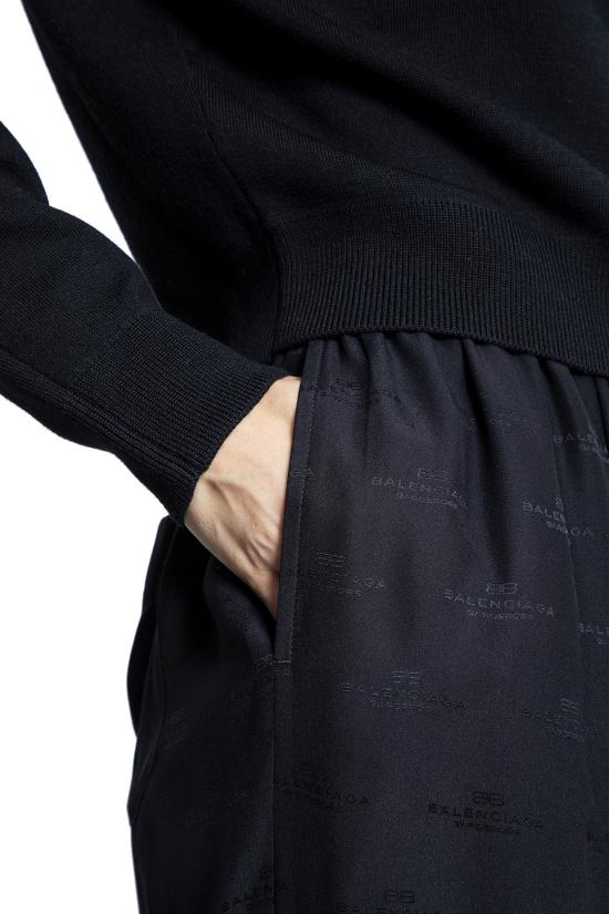  발렌시아가 팬츠 814016TRN071000 Black - BALENCIAGA