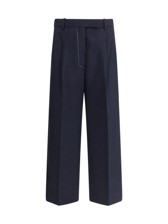 25SS 톰브라운 스트레이트 팬츠 FTC503A02872 415 BLUE