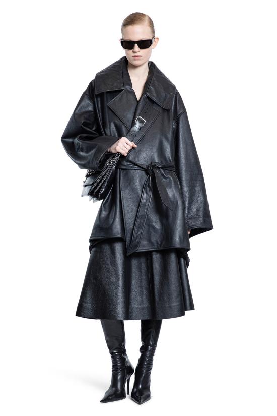  발렌시아가 스커트 816648TRS121000 Black - BALENCIAGA