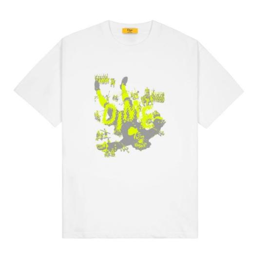  다임 반팔 티셔츠 DIMESP2323 WHT WHITE DOM