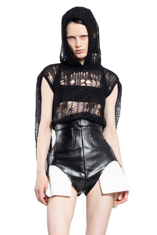  릭 오웬스 블라우스 RP02D3600KNETMH09 Black - RICK OWENS