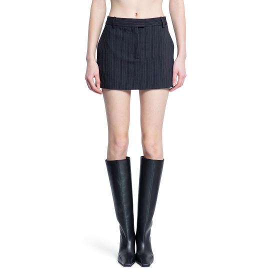  아크네 스튜디오 숏 스커트 FNWNSKIR000790900 Black