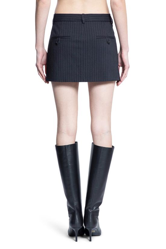  아크네 스튜디오 숏 스커트 FNWNSKIR000790900 Black - ACNE STUDIOS