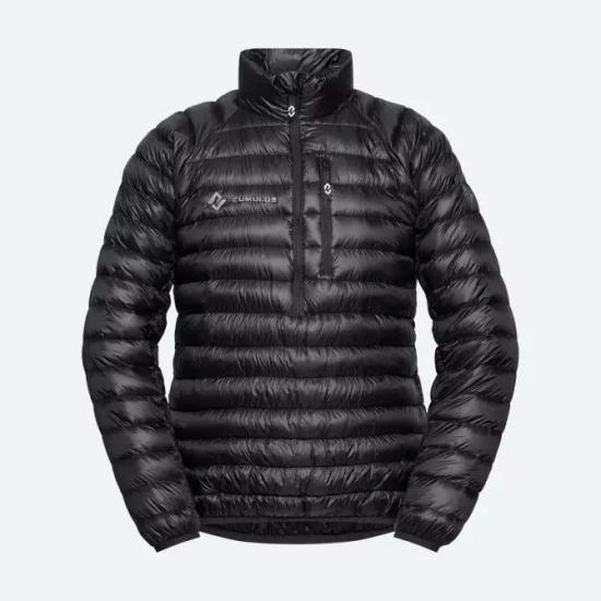 25FW 큐물러스 숏패딩 METEORITEBLACK METEORITE BLACK DOM