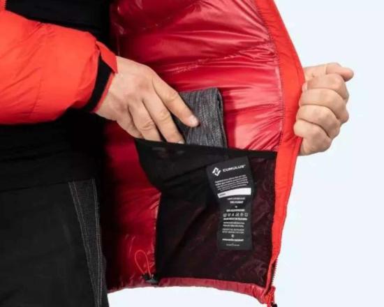 25FW 큐물러스 숏패딩 MAPLERED MAPLE RED DOM - CUMULUS